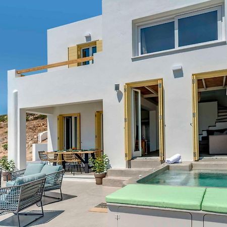 Villa Alba In Syros With Private Jacuzzi Азолімнос Екстер'єр фото