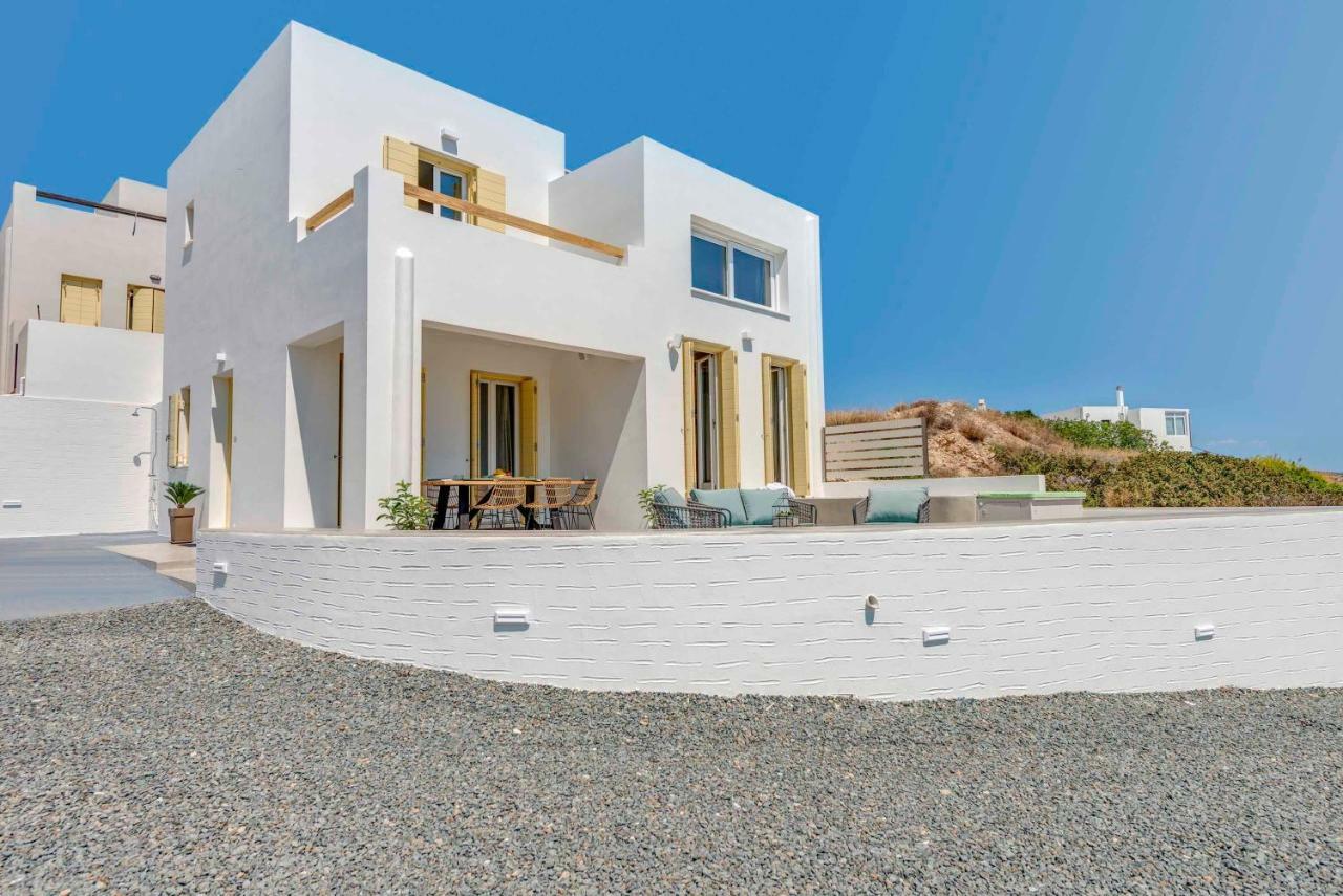 Villa Alba In Syros With Private Jacuzzi Азолімнос Екстер'єр фото