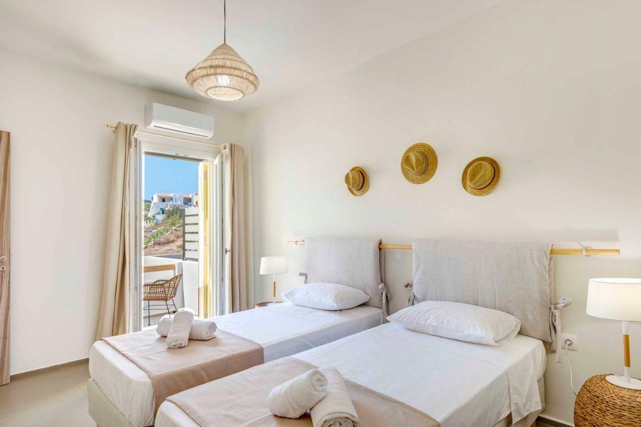 Villa Alba In Syros With Private Jacuzzi Азолімнос Екстер'єр фото